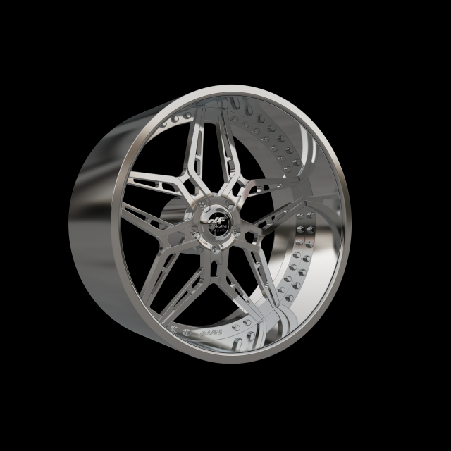 AMANI FORGED ARAGON ORIGINAL FORGED WHEEL 3D MODEL 3D Baskı Modeli .c4d .max .obj .3ds .fbx .stl .blend