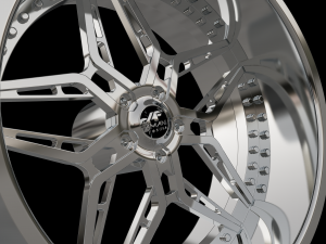 AMANI FORGED ARAGON ORIGINAL FORGED WHEEL 3D MODEL 3D Baskı Modeli