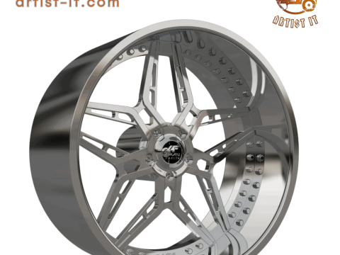 RUOTA FORGIATA ORIGINALE AMANI FORGED ARAGON MODELLO 3D Modello di stampa 3D