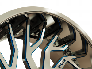AMANI FORGED ARLO CONCAVE WHEEL 3D MODEL Modelo de Impressão 3D