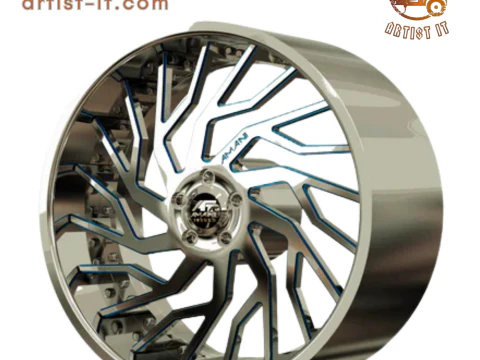 AMANI FORGED ARLO CONCAVE WHEEL 3D MODEL 3D Print Model