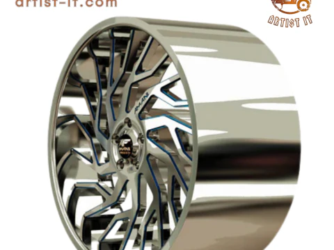 AMANI FORGED ARLO CONCAVE WHEEL 3D MODEL 3D Print Model