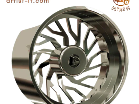AMANI FORGED ARLO CONCAVE WHEEL 3D MODEL 3D Print Model