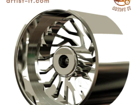 AMANI FORGED ARLO CONCAVE WHEEL 3D MODEL 3D Print Model