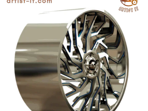 AMANI FORGED ARLO CONCAVE WHEEL 3D MODEL 3D Print Model