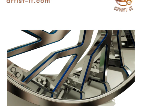 AMANI FORGED ARLO CONCAVE WHEEL 3D MODEL 3D Print Model