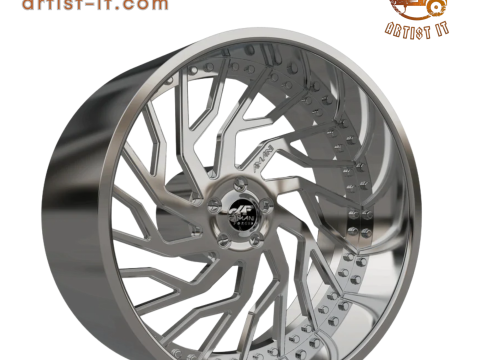 अमानी फोर्ज्ड अरलो मूल फोर्ज्ड व्हील 3डी मॉडल 3D प्रिंट मॉडल