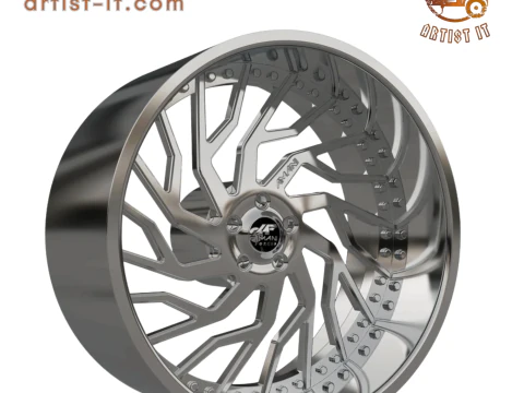 RUOTA FORGIATA ORIGINALE AMANI FORGIATA Arlo MODELLO 3D Modello di stampa 3D