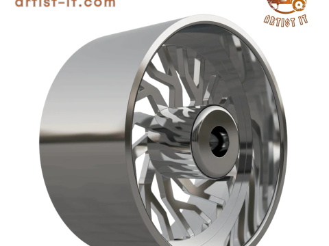 AMANI FORGED Arlo ORIGINAL FORGED WHEEL 3D MODEL 3D Print Model