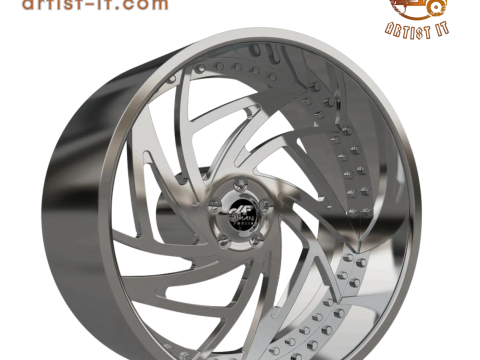 AMANI FORGED Arvini ОРИГІНАЛЬНА КОВАНА 3D МОДЕЛЬ КОЛЕСА 3D Принт Модель