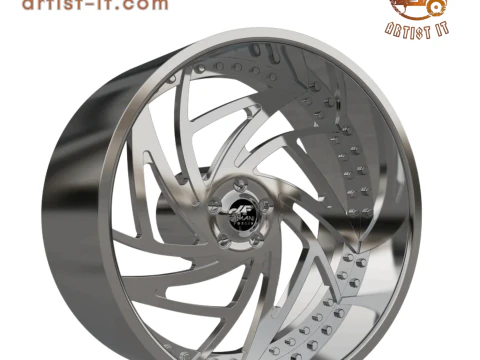 RUOTA FORGIATA ORIGINALE AMANI FORGIATA Arvini MODELLO 3D Modello di stampa 3D