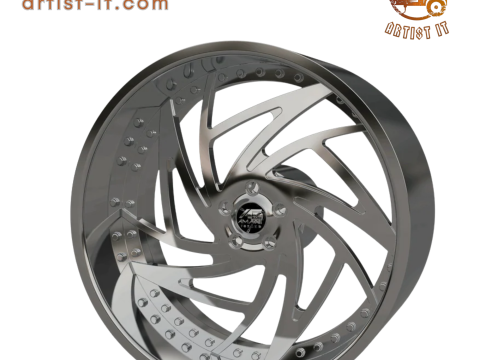 AMANI FORGED Arvini ORIGINAL FORGED WHEEL 3D MODEL 3D Print Model