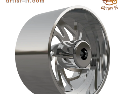 AMANI FORGED Arvini ORIGINAL FORGED WHEEL 3D MODEL 3D Print Model