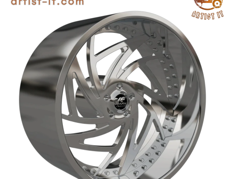 AMANI FORGED Arvini ORIGINAL FORGED WHEEL 3D MODEL 3D Print Model