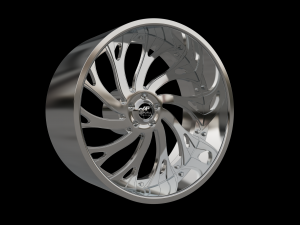AMANI FORGED Atlantic ORIGINAL FORGED WHEEL 3D MODEL 3D Print Model