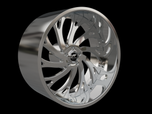 AMANI FORGED Atlantic ORIGINAL FORGED WHEEL 3D MODEL 3D प्रिंट मॉडल
