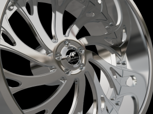 AMANI FORGED Atlantic ORIGINAL FORGED WHEEL 3D MODEL 3D प्रिंट मॉडल