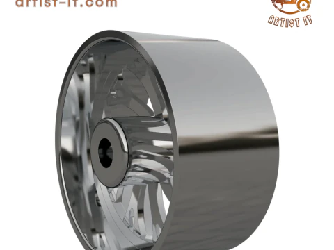 AMANI FORGED Atlantic ORIGINAL FORGED WHEEL 3D MODEL 3D Print Model