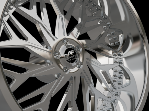 AMANI FORGED BALTA ORIGINAL FORGED WHEEL 3D MODEL 3D 打印模型
