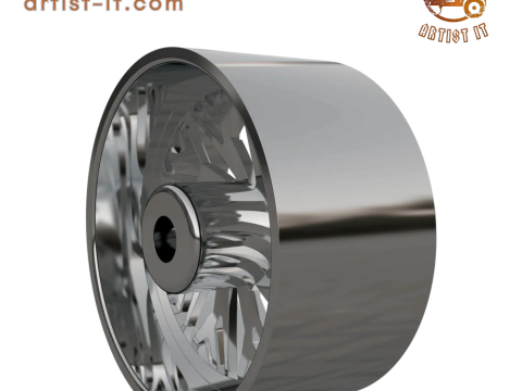AMANI FORGED BALTA ORIGINAL FORGED WHEEL 3D MODEL 3D Print Model