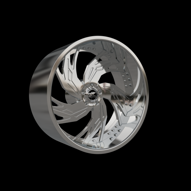 AMANI FORGED BOCCA ORIGINAL FORGED WHEEL 3D MODEL Modèles 3D en vedette .c4d .max .obj .3ds .fbx .stl .blend 