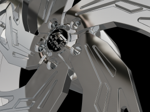 AMANI FORGED BOCCA ORIGINAL FORGED WHEEL 3D MODEL Modèles 3D en vedette