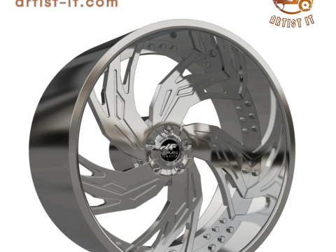 AMANI FORGED BOCCA ORIGINAL КОВАНІ КОЛЕСА 3D МОДЕЛЬ 3D Принт Модель