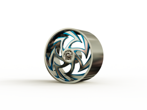 AMANI FORGED carito concave WHEEL 3D MODEL Modello di stampa 3D