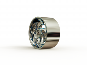 AMANI FORGED carito concave WHEEL 3D MODEL Modello di stampa 3D