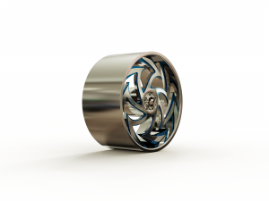 AMANI FORGED carito concave WHEEL 3D MODEL Modello di stampa 3D