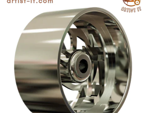 AMANI FORGED carito concave WHEEL 3D MODEL 3D Print Model