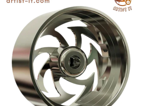 AMANI FORGED carito concave WHEEL 3D MODEL 3D Print Model