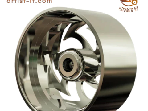 AMANI FORGED carito concave WHEEL 3D MODEL 3D Print Model