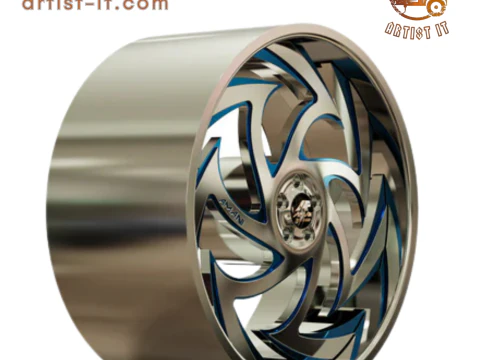 AMANI FORGED carito concave WHEEL 3D MODEL 3D Print Model