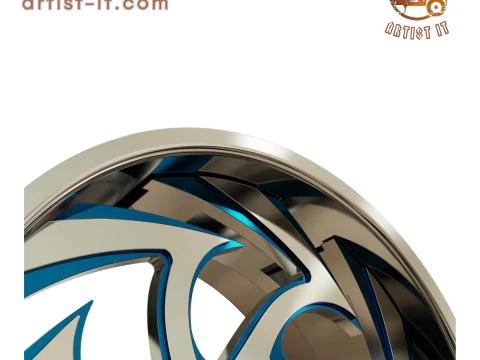 AMANI FORGED carito concave WHEEL 3D MODEL 3D Print Model