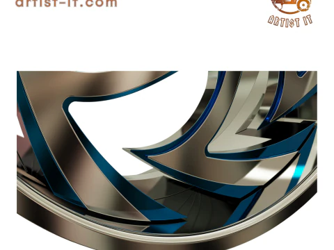 AMANI FORGED carito concave WHEEL 3D MODEL 3D Print Model