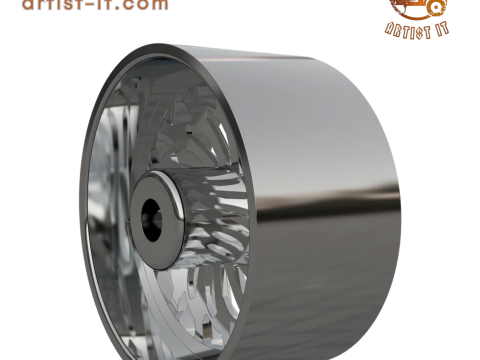 AMANI FORGED CUSTOM CAPISCO ORIGINAL FORGED WHEEL 3D MODEL 3D Print Model