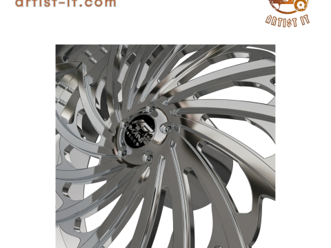 AMANI FORGED CUSTOM CAPISCO ORIGINAL FORGED WHEEL 3D MODEL 3D Print Model