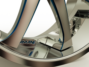 AMANI FORGED EMPIRE concave WHEEL 3D MODEL 3D MODEL Model Cetak 3D