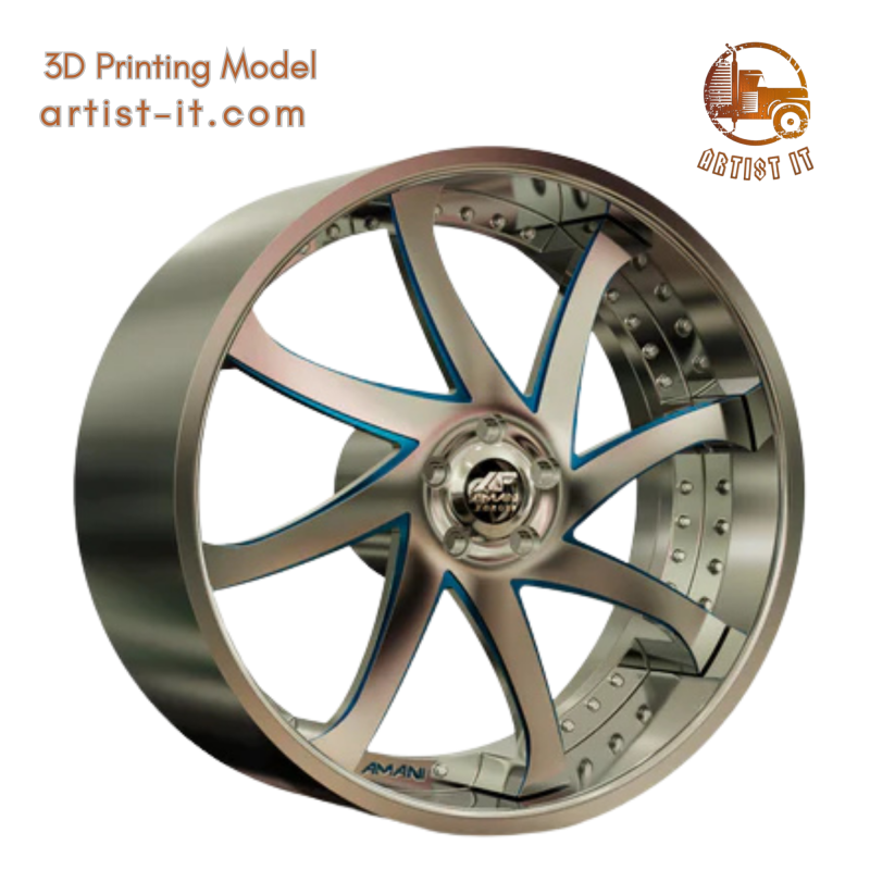 AMANI FORGED EMPIRE MODEL 3D RODA cekung Model Cetak 3D .c4d .max .obj .3ds .fbx .stl .blend 