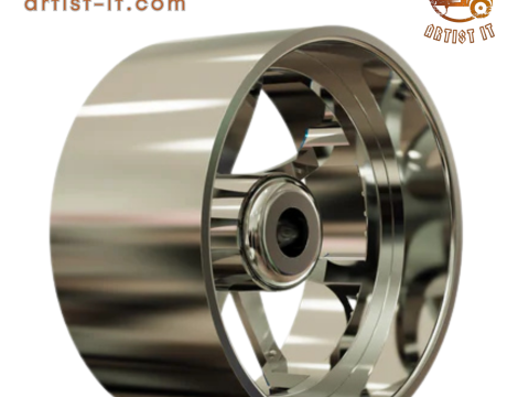 AMANI FORGED EMPIRE MODEL 3D RODA cekung Model Cetak 3D