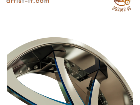 AMANI FORGED EMPIRE MODEL 3D RODA cekung Model Cetak 3D