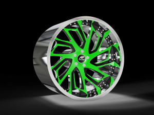 AMANI FORGED original Biscayne WHEEL 3D MODEL 3D Print Model