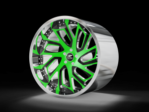 AMANI FORGED original Biscayne WHEEL 3D MODEL Model do druku 3D