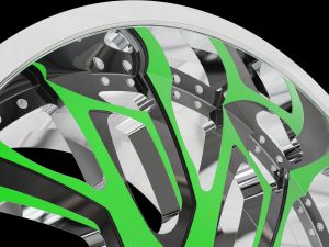 AMANI FORGED original Biscayne WHEEL 3D MODEL Model do druku 3D