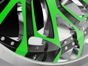 AMANI FORGED original Biscayne WHEEL 3D MODEL Model do druku 3D