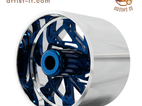 AMANI FORGED ORIGINAL BRISA WHEEL 3D MODEL 3D Print Model