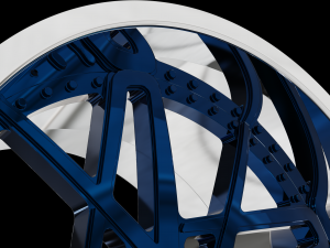 AMANI FORGED original Bueno WHEEL 3D MODEL 3D Baskı Modeli