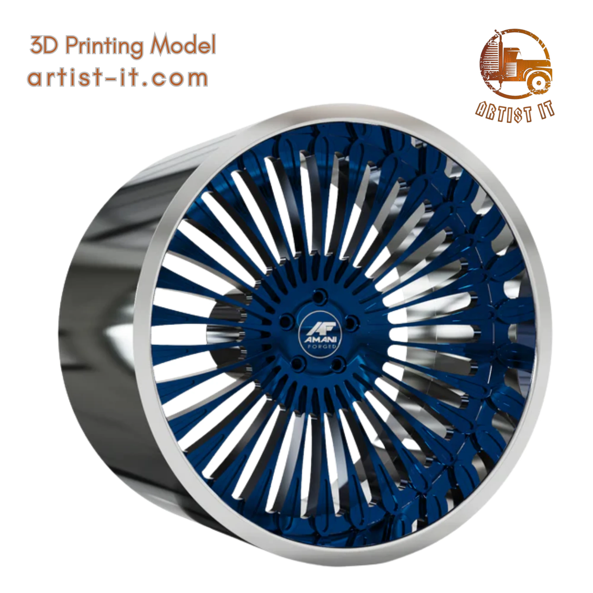 AMANI FORGED original cato WHEEL 3D MODEL 3D Print Model .c4d .max .obj .3ds .fbx .stl .blend 