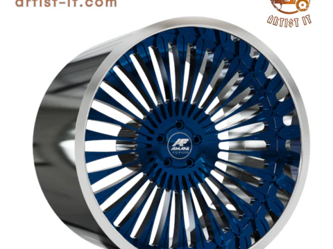 AMANI FORGED オリジナルカトーホイール 3D MODEL 3Dプリントモデル
